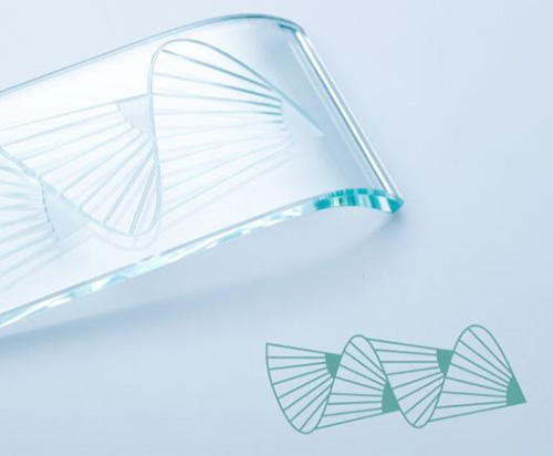 KANOHARI ガラス製　インテリア　高級ギフト　プレゼント　富山　日本 新光硝子工業 高級　工芸品